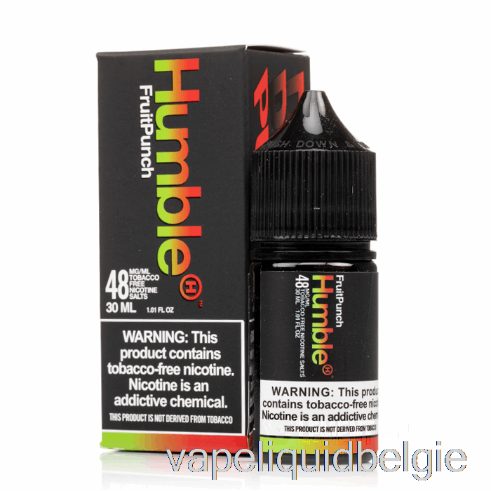 Vape Vloeibare Fruitpunch - Bescheiden Zouten - 30 Ml 48 Mg